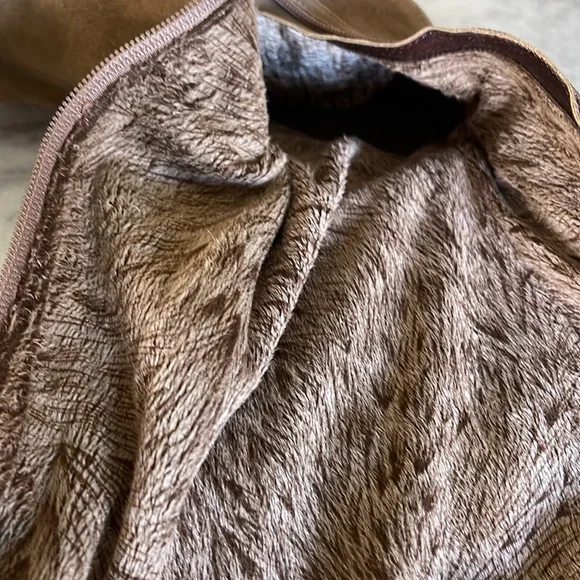 Luichiny ruched suede knee platform boots US 7 - Picture 10 of 12